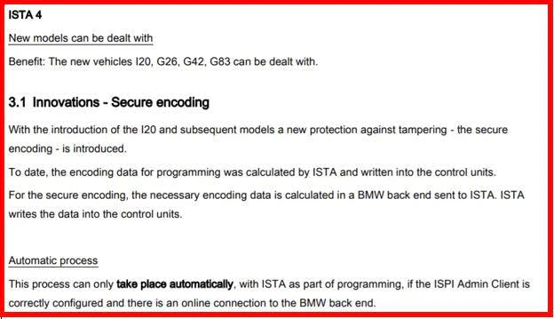 Secure coding NCD 2.0 with Modified FA for BMW Esys MINI U25 U11 U06 G05 G20 G26 I20 IX I4