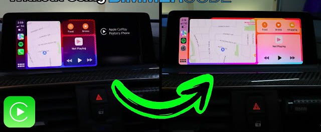 BMW NBT EVO IDrive 5 to IDrive 6 with Apple CarPlay Full screen