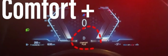 BMW Comfort+ and Sport+ coding for F and G series