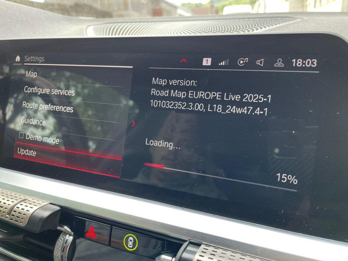 BMW Region Conversion for Road Maps NBT EVO MGU21 MGU22 ID6 ID7 ID8 ID8.5