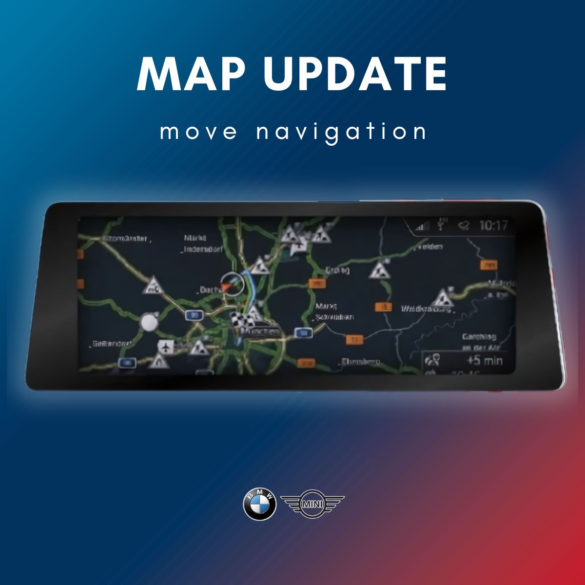 NAVIGATION MAP UPDATE BMW & MINI - MOVE MAPS