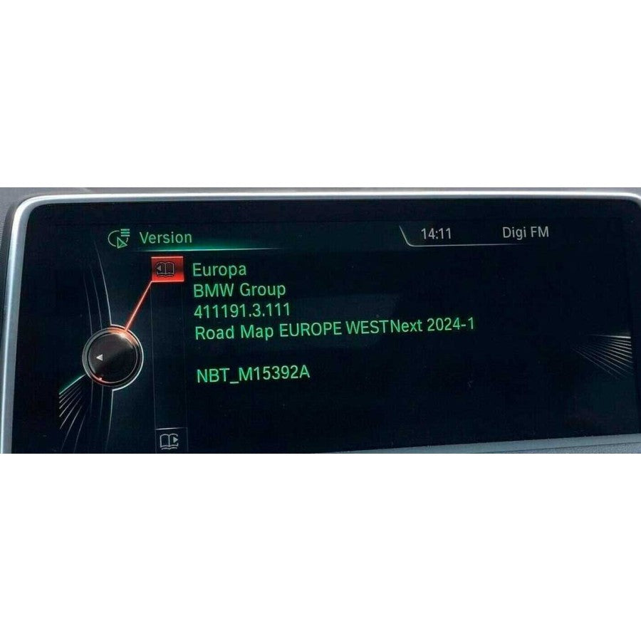 BMW Mini NBT Navigation Road Maps with Lifetime FSC