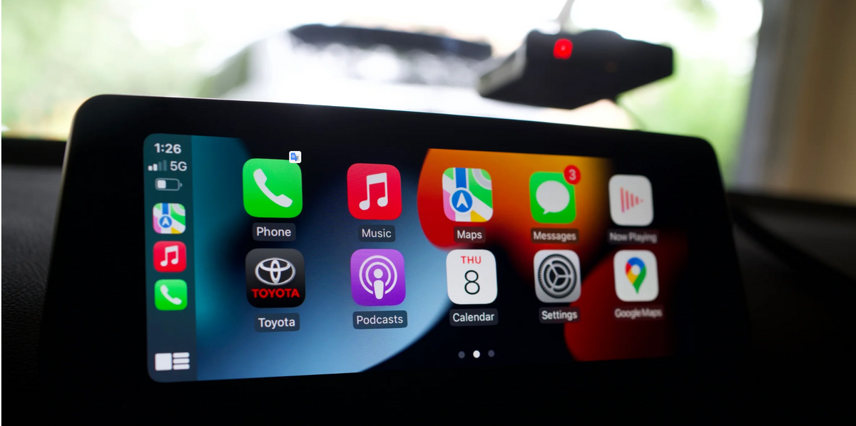 Toyota Supra 2021 Fullscreen Apple CarPlay Activation Remote Firmware Update