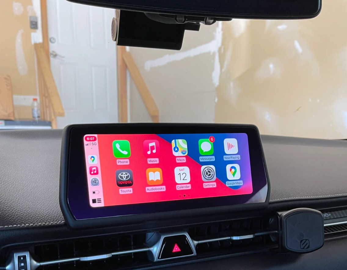 Toyota Supra 2021 Fullscreen Apple CarPlay Activation Remote Firmware Update