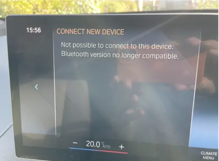 BMW ID7 ID8 ID8.5 ID9 Bluetooth Version not supported FIX MGU Idrive8.5