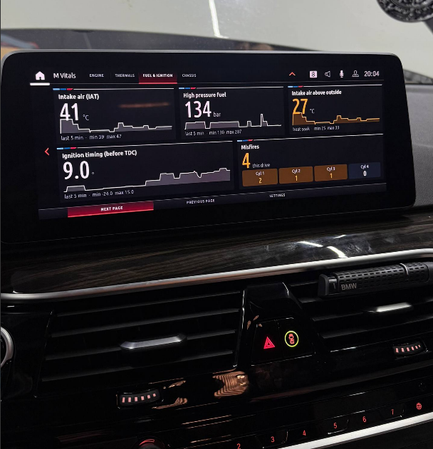 BMW MGU Custom Apps Idrive7 Idrive8 G series ID7 ID8 Fault Scanner Drag Timer