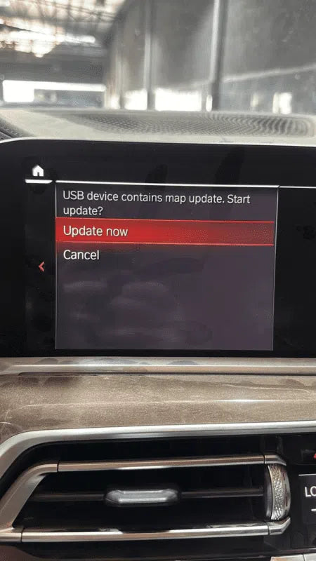 BMW MGU Remote Patch Service Maps region change update Carplay Android Auto