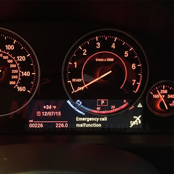 BMW ATM Emergency Call Fix Removal F & G Series Telematic TCB I service