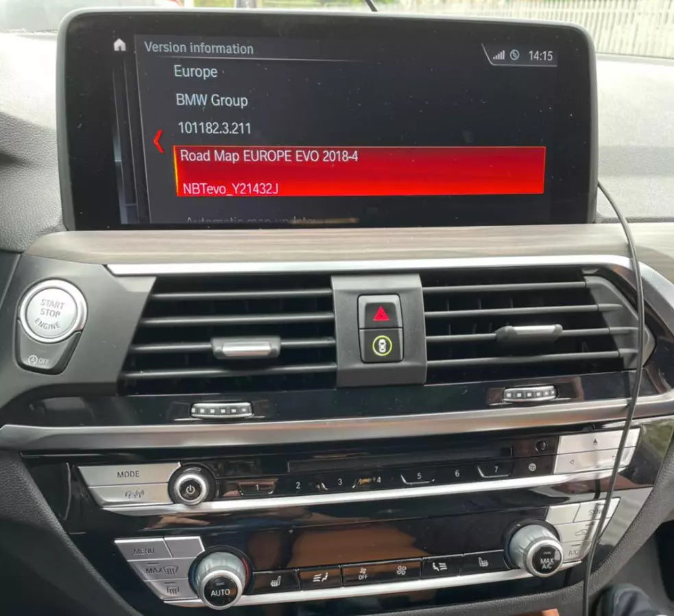 Fullscreen CarPlay Activation for BMW NBT Evo iDrive USB ENET PATCH ID5 ID6
