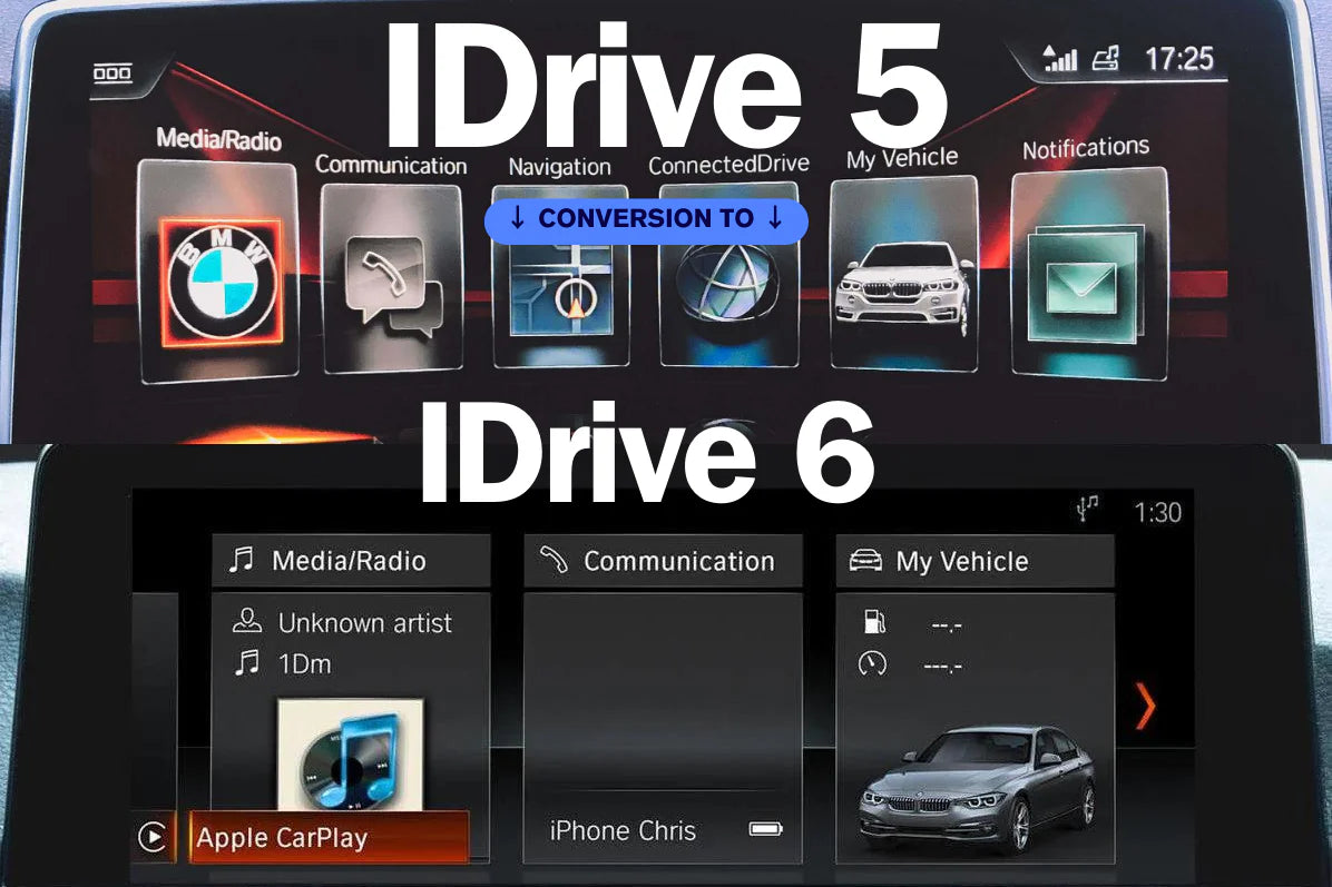 BMW iDrive 5 to 6 Coding | Official UI Upgrade | USB/ENET Method