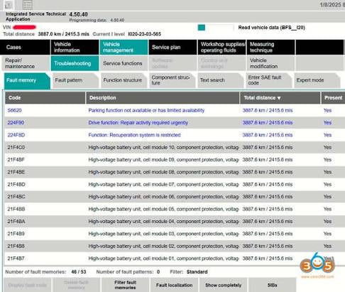 BMW SME HVS 01/02 Cell Data Restore & EOS Bypass