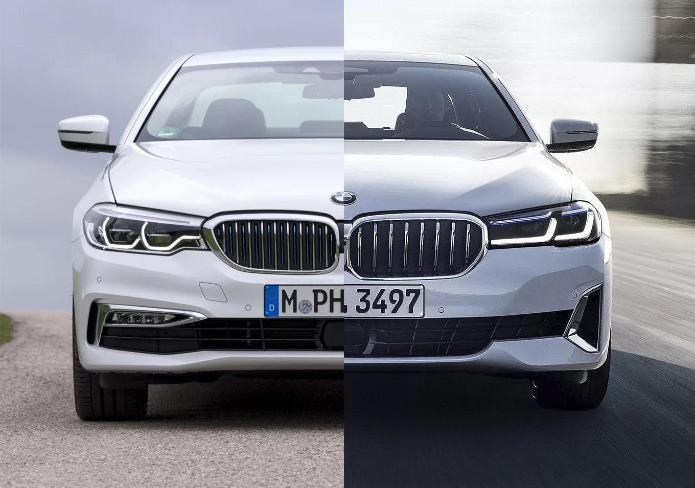 BMW G30 G01 G11 Facelift Headlights Adapter