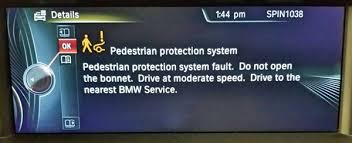 BMW MINI Pedestrian Protection Fault Coding | F G Series Remote Support