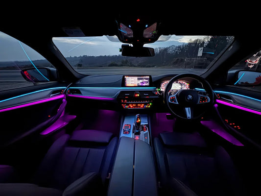 BMW G Series Custom Ambient Colors scene atphosfere g30 G05 G11 G07 G20 G22 G14