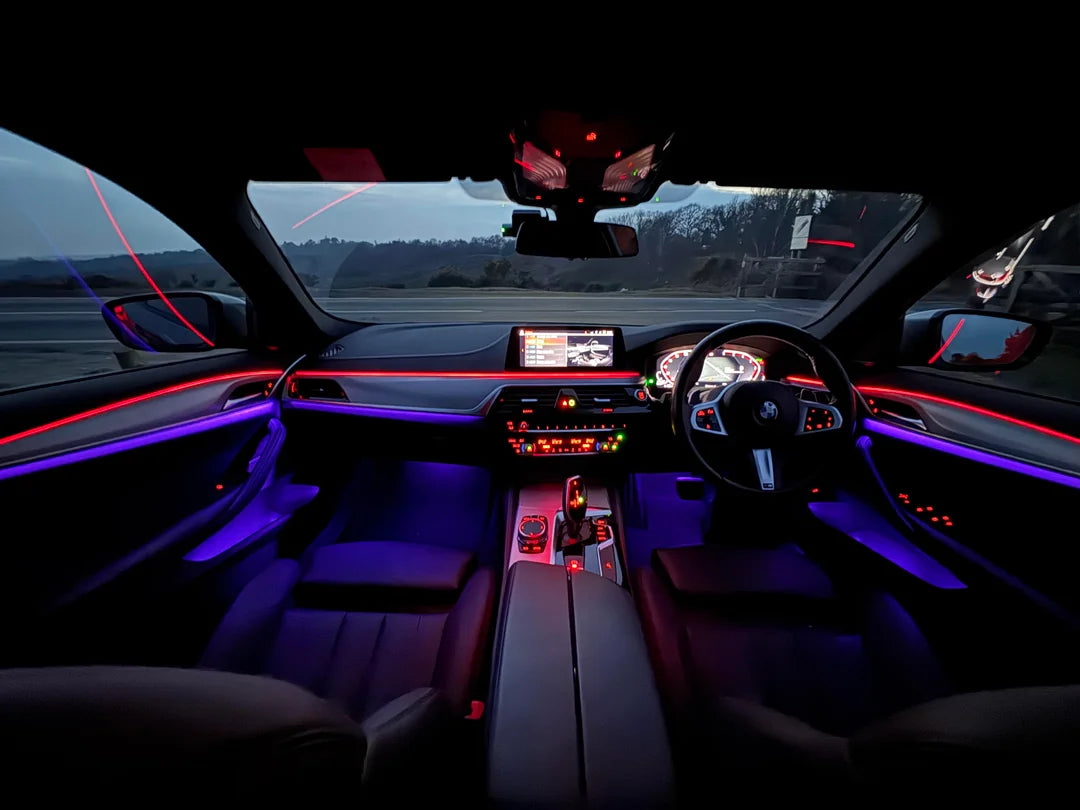 BMW G Series Custom Ambient Colors scene atphosfere g30 G05 G11 G07 G20 G22 G14