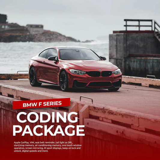BMW F series coding package Sport+ Start top memory folding mirrors