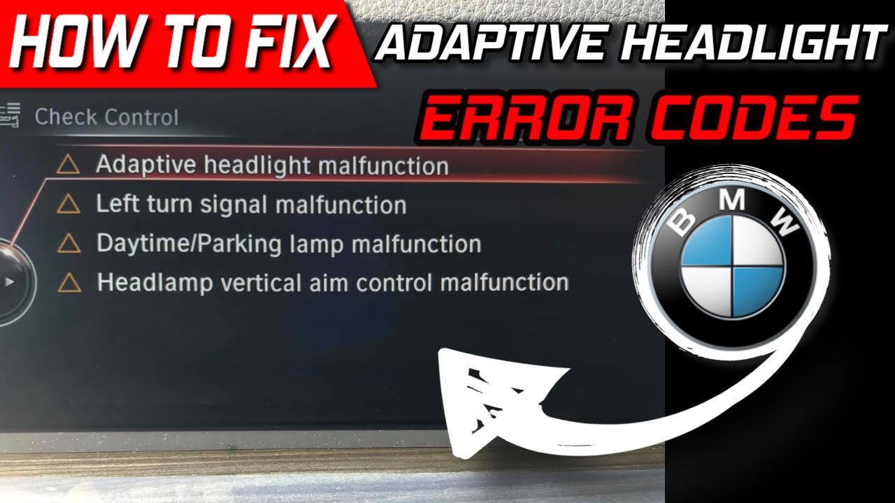 Remotely Adaptive Headlight Failure Coding out BMW MINI F & G Series