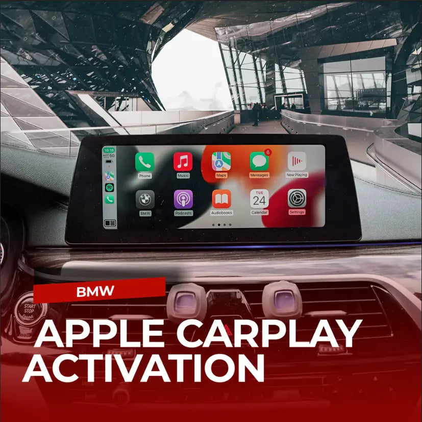 BMW CarPlay Activation Full Screen + Video in Motion + Lifetime Maps Update NBT