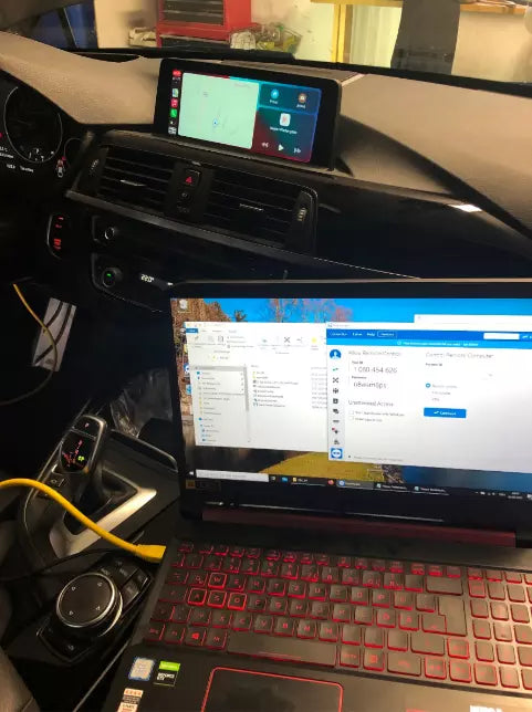 Fullscreen CarPlay Activation for BMW NBT Evo iDrive USB ENET PATCH ID5 ID6