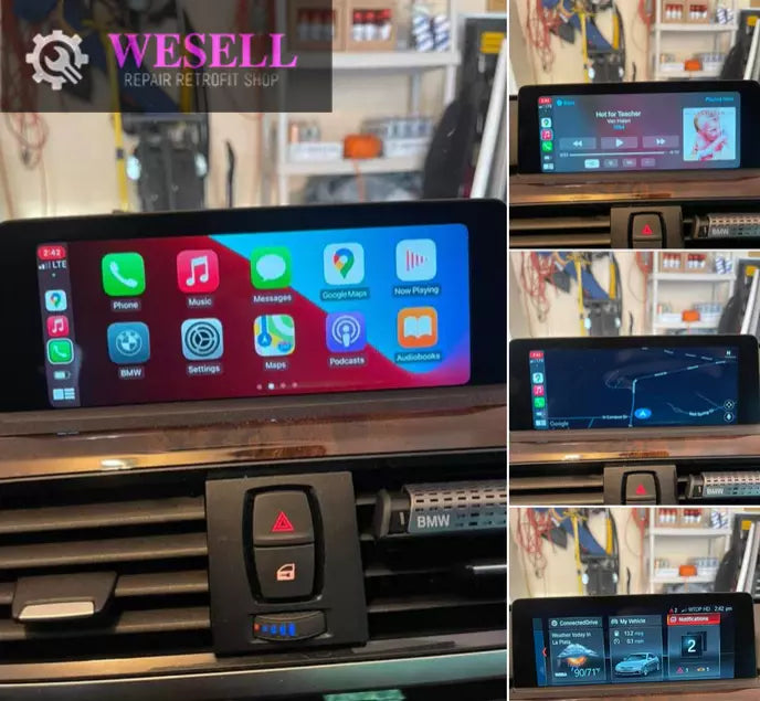 Fullscreen CarPlay Activation for BMW NBT Evo iDrive USB ENET PATCH ID5 ID6
