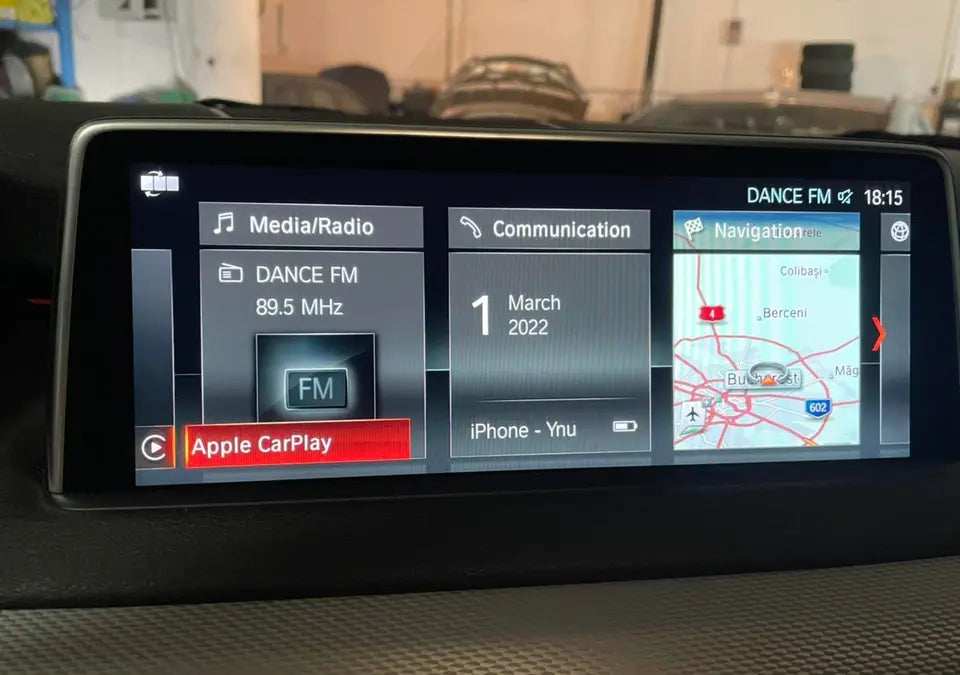 BMW CarPlay Activation Full Screen + Video in Motion + Lifetime Maps Update NBT