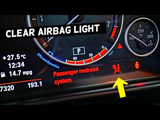 BMW Code Out Airbag Light error Fix Removal issue on F & G Series